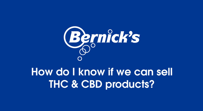 How do I Know if We Can Sell THC & CBD Products?